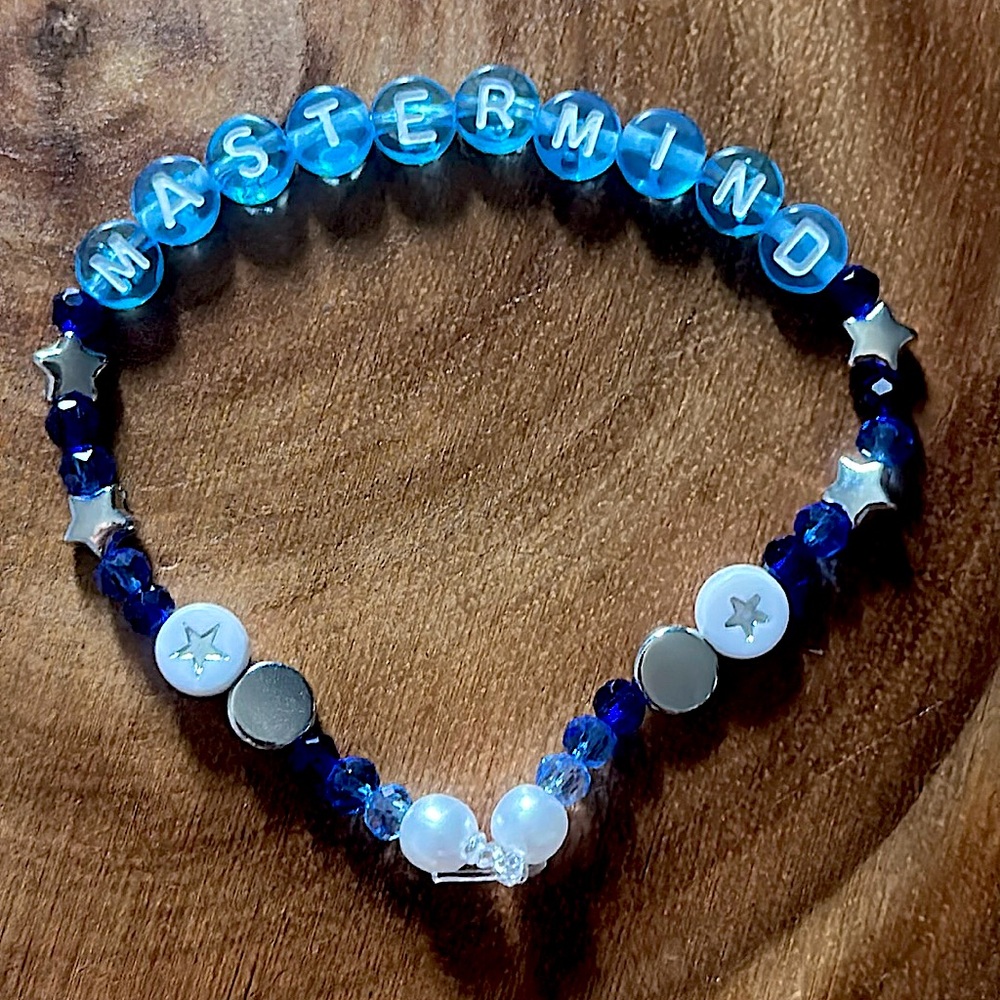 5 for $10 Taylor Swift Handmade Friendship Beaded Bracelet
“Mastermind”